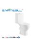 Buy cheap Sanitary Ware Two Piece Toilet , Water Saving P Trap Toilet For Bathroom from wholesalers