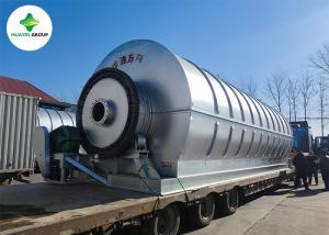 Quality 50Ton Rubber Oil Pyrolysis Machine Used Tyre Pyrolysis Recycling Plant wholesale
