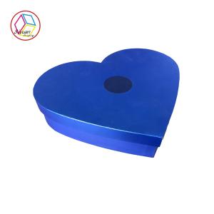Quality Heart Shaped Jewelry Box Pearl Paper Recyclable Feature Eco - Friendly wholesale