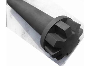 Quality Diameter 90mm Graphite Rotor Customized Shaft Length for Industrial wholesale