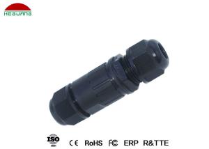 Quality Black Pool Light Accessories 8-9mm Wire Diameter 2×1.5mm² 2 Wires Connector wholesale