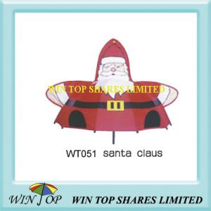 Quality Santa Claus Merry Christmas Festival Umbrella wholesale
