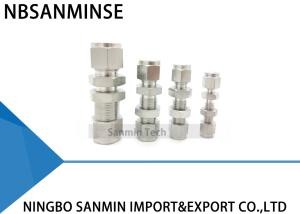 Quality BU Bulkhead Union Stainless Steel SS316L Pneumatic Fitting Plumbing Fitting High Quality Sanmin wholesale