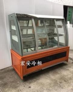 Quality Countertop Glass Cake Display Cabinet Low Noise High Efficiency Demist wholesale