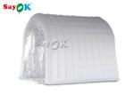 White Sanitizing Tarpaulin Disinfection Channel Tunnel