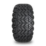 Machined 14 Inch Golf Cart Wheels And Tires 22x10 Rubber Material