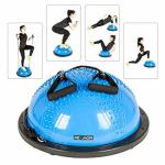 Pearl Blue Pilates Fitness Balance Half Ball Workout Equipment For Strength