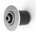 Ratio 246 Hollow Shaft Planetary Gearbox For Servo Motor HNBR Square