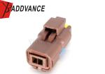 Brown 2 Pin FCI Electrical Connectors / Peugeot Electrical Connectors 211PC022S1