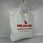 Large Plain Cotton Canvas Tote Bags Silk Screen Printing Hot Stamping