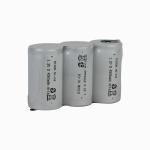 -40C Low Temperature Rechargeable NiCd D KRH33/62 3.6V 4.5Ah Battery Pack For