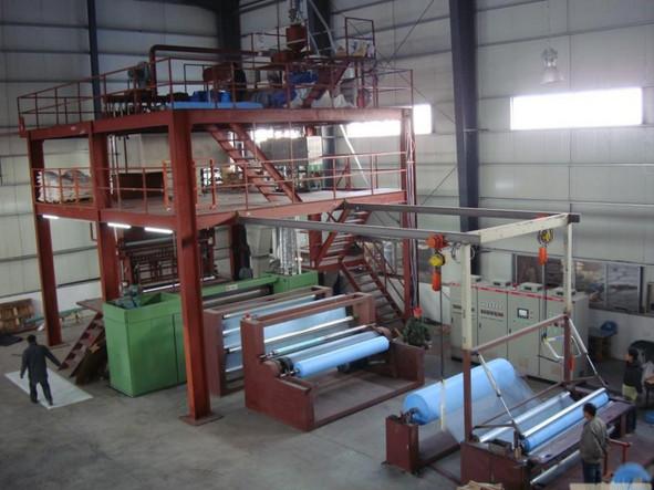 Industry PP Non Woven Fabric Bag Making Machine / Non Woven Bag Making Machine