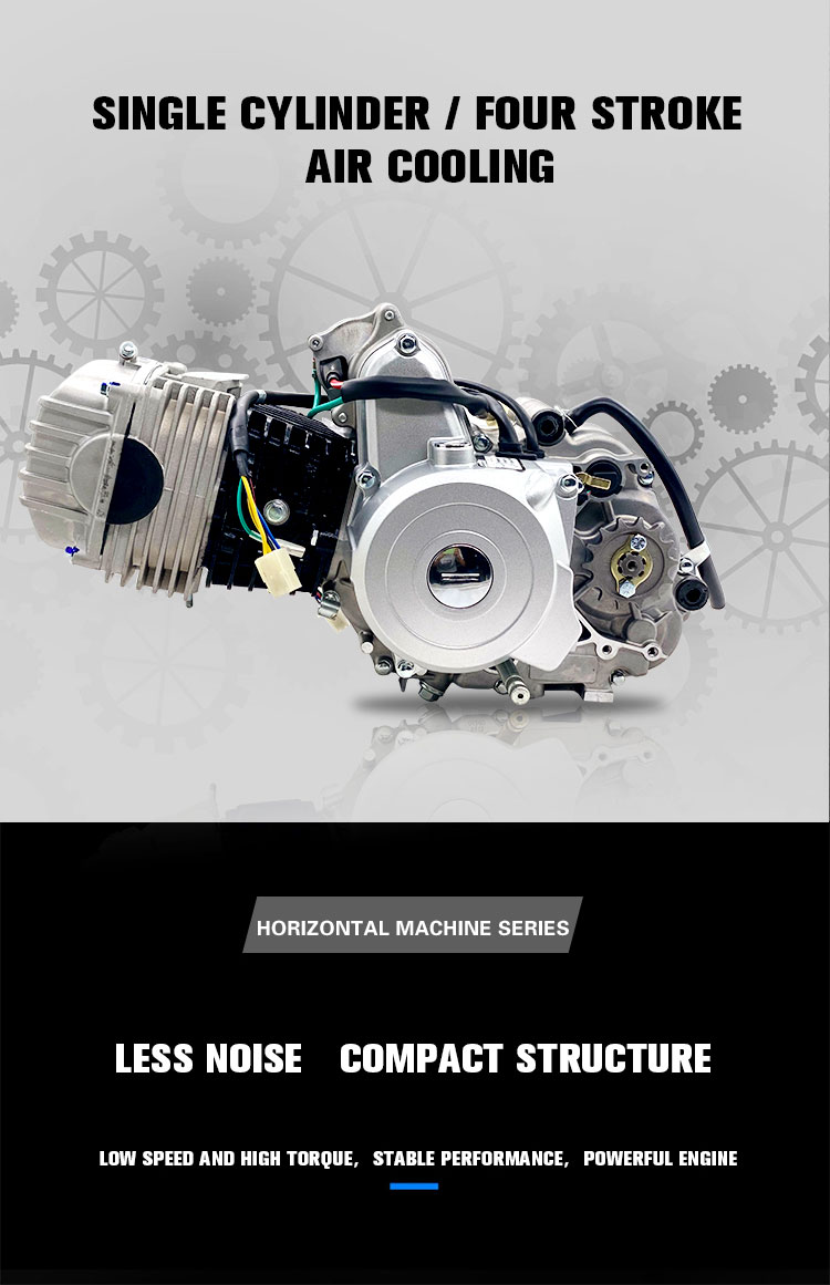 Single Cylinder 4 Stroke F135cc Motorcycle Engine Assembly for Pit Bike Atv Tricycle