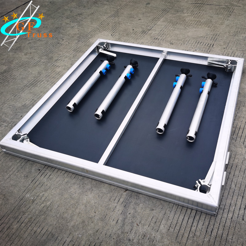 Portable 6061 Aluminum Circle Stage For Wedding Concert