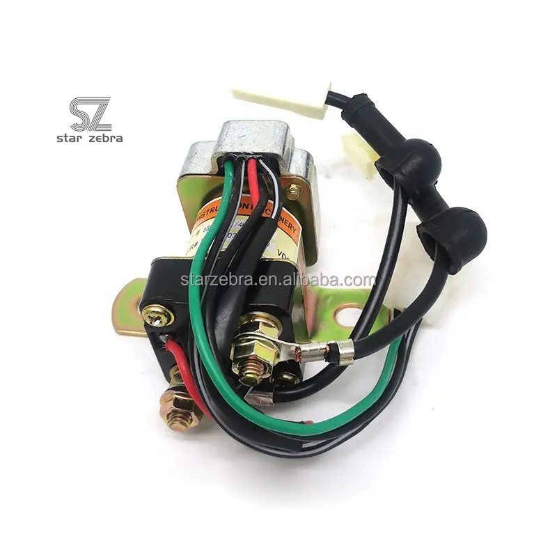 1-82553039-1 Starter Relay for 4JJ1/4HK1/6BD1/6BG1/6WG1 Excavator Parts High Guarantee