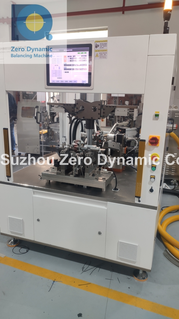 Two Station Automobile Generator Rotor Automatic Balancing Machine Vehicle Alternator Rotor Balancer