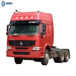 Curb Weight 9180kg 420hp High Roof Sinotruk Howo 6x4 Tractor Head