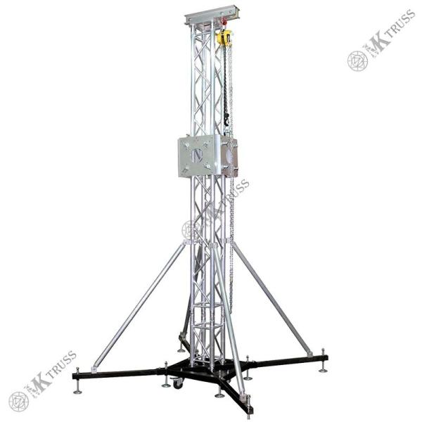 Indoor and Outdoor Concert Truss Lifts Ground Support Tower with Customization