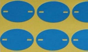 Quality Odorless Oval Heatsink Adhesive Tape 1.6W/MK E236040 Certification wholesale