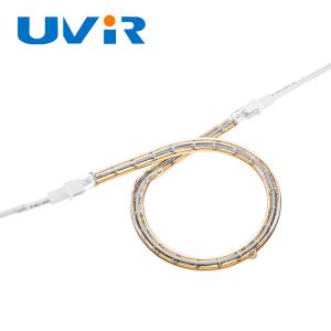 Quality Gold Coated Reflective Layer Ring Infrared Lamps For Bending Heating Parts wholesale