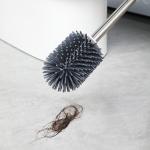 Bathroom Sustainable Silicone Toilet Cleaning Brush And Holder Set Multipurpose