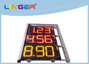 Quality 16 Inch Led Price Signs For Gas Stations , Led Price Display 580mm X 1500mm X 100mm wholesale