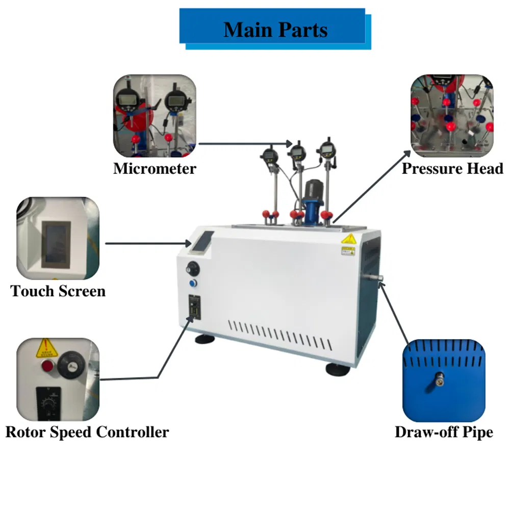Intelligent Pid Regulator Thermal Deformation Vicat Test Machine