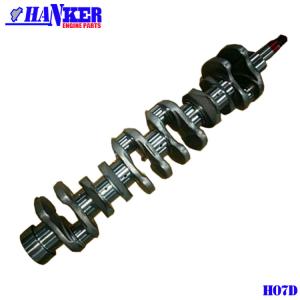 Quality Ductile Casting Iron H07D Hino Crankshaft With High Hardness wholesale