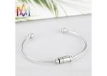 Removable Wired Cuff Womens Engraved Bracelets 7g