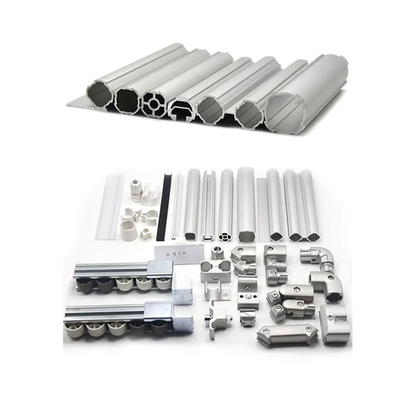 T slot frame different types pipe 6063-T5 aluminium lean pipes
