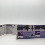 Waterproof PVC / Paper RFID Ticket Card 13.56Mhz With Ultualight EV1 Chip