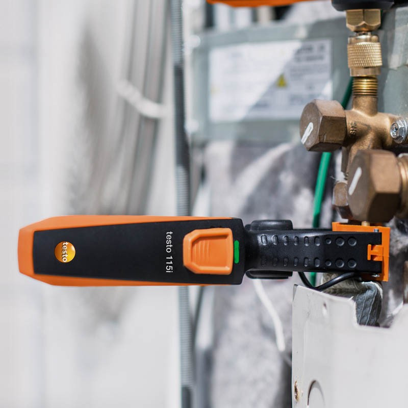 Testo 115i Pipe Clamp Thermometer Operated Via Smartphone 0560 2115 03