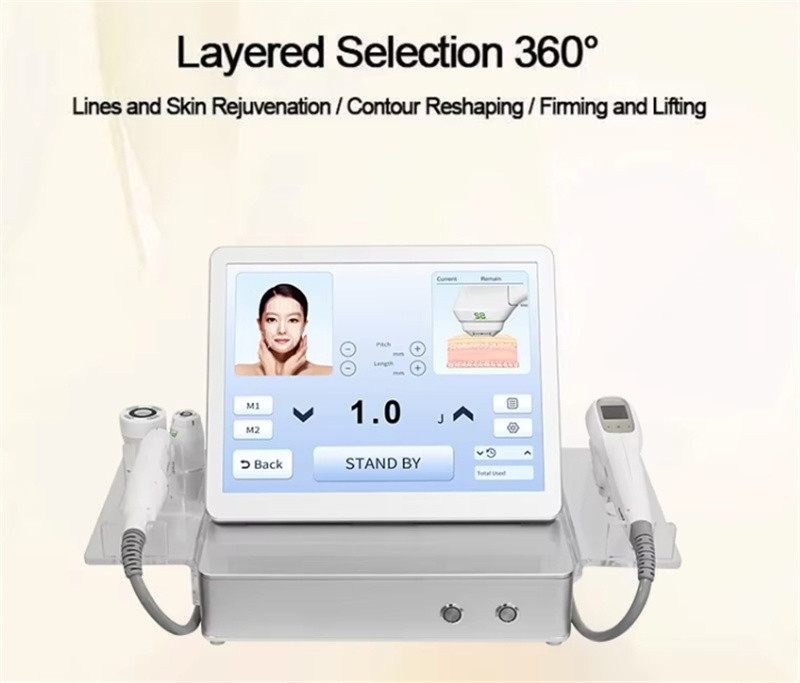 9D Hifu Body Slimming Machine Body And Face Lifting 7D Hifu 12 Lines