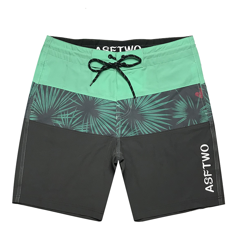 Surf Beach Board Shorts Quick Drying Thin Lightweight Embroidery Lightweight
