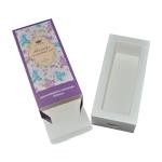 CMYK 210gsm White Card Paper Drawer Box For Cosmetics