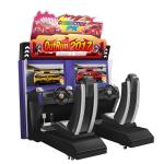 32 LCD Twins Arcade Car Game Machine , 1 - 2 Players Money Arcade Machines
