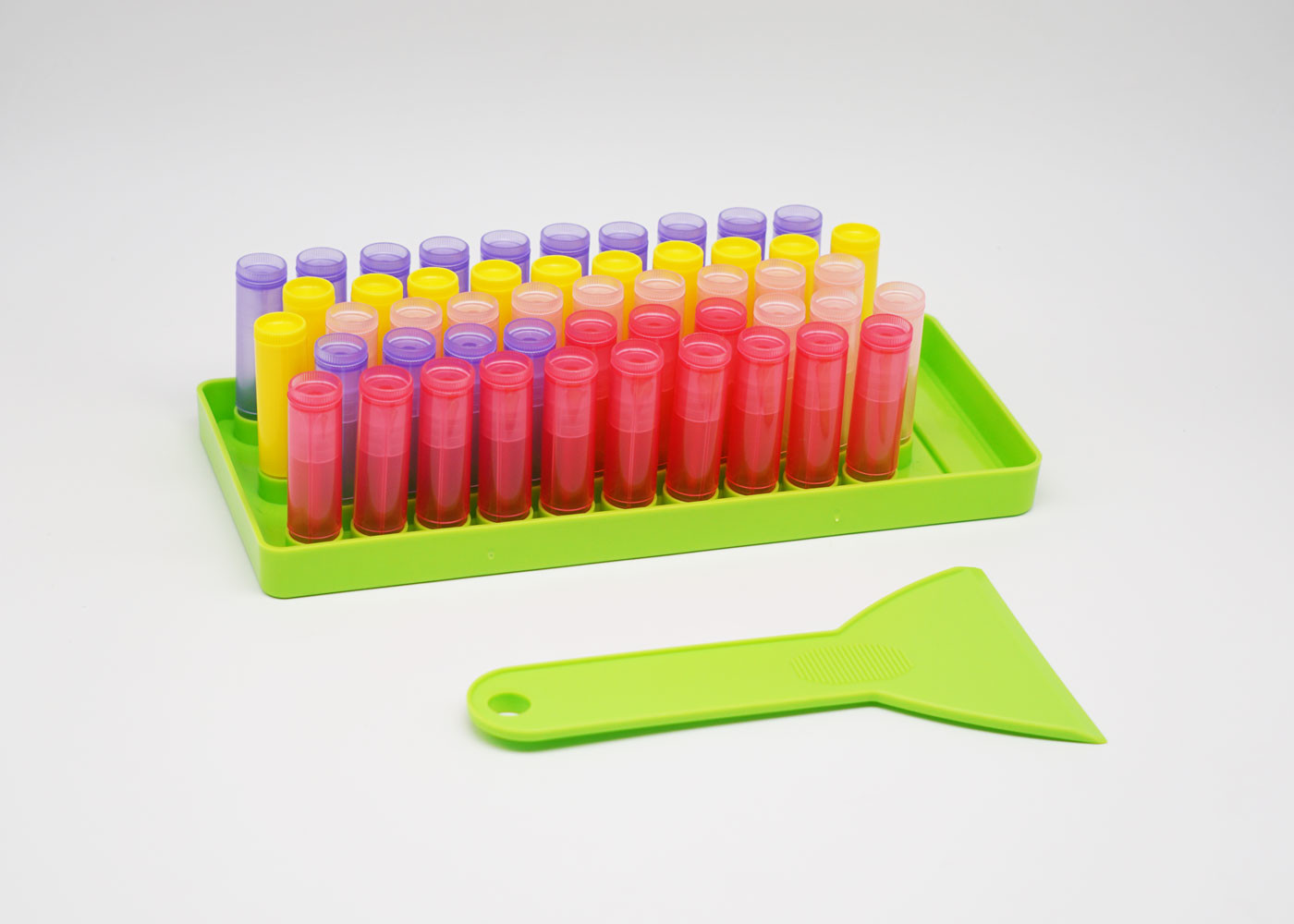 Recyclable PP Clear Chapstick Empty Bpa Free Lip Balm Tubes