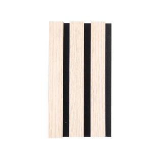 Quality Sound Absorbing Wood Acoustic Panels Acoustic Wall Panels 2400mmx600mm wholesale