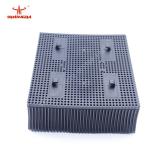 Nylon Auto Cutter Bristle Block Black Brush 100 X 100 X 42mm For Morgan