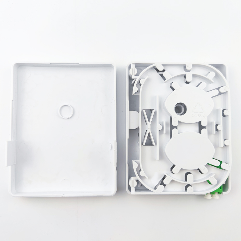 5 -Made LC APC Plastic Fiber Optic Faceplate Socket Panel for Indoor in FTTH Network