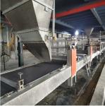 6 Layer Fiber Glass Mesh Sanding Mgo Board Production Line Producing Wall Panels