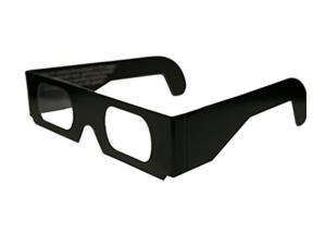 Quality Cardboard Amazing 3d Viewing Glasses For Indoor , OEM ODM Service wholesale