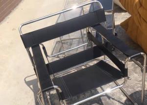 Quality Custom Living Room Chairs With Metal Legs Leather Belt wholesale