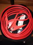25FT 2 GA Connecting Booster Cables Heavy Duty Jumper Cables For Semi Trucks