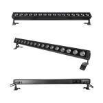 DMX RGBW Color Changing 16x5w Wash Bar Light Ip65 Led Wall Washer Outdoor