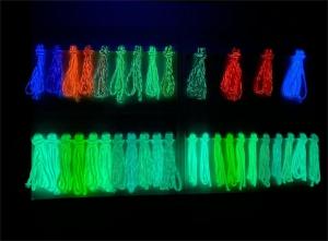 Quality Sewing Thread Luminous Yarn 150D Glow In The Dark Wool Yarn wholesale