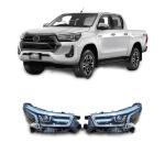 Manufacturer Wholesale 4X4 ABS Plastic LED Headlight Car Light for Toyota Hilux
