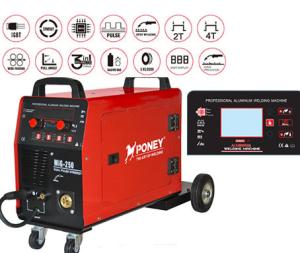 Quality MIG 250DP 200Amp Aluminium Mig Welding Machine single pulse wholesale