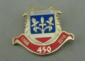 Quality Copper Promotion Custom Lapel Pins Personalized Gold Plating wholesale