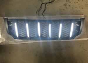 Quality 4x4 Nissan Navara Parts LED Front Grille Matte Black / Red / White Color wholesale